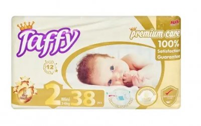 Купить taffy premium (таффи) подгузники для детей, размер 2 (3-6 кг) 38шт в Городце