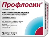 Купить профлосин, капсулы кишечнорастворимые с пролонгированным высвобождением 0,4мг, 30 шт в Городце