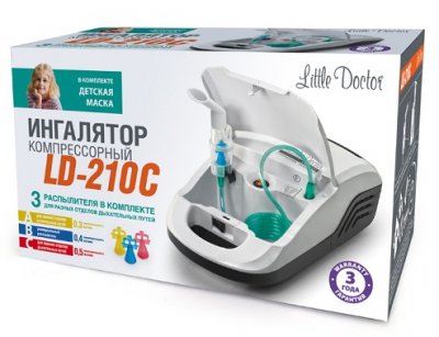Купить ингалятор компрессорный little doctor (литл доктор) ld-210c в Городце
