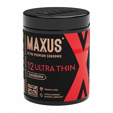 Maxus (Максус) презервативы из натурального латекса Ультратонкие 12 шт