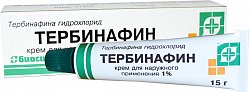 Купить тербинафин, крем для наружного применения 1%, 15г в Городце