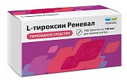 Купить л-тироксин реневал, таблетки 100мкг, 112 шт в Городце