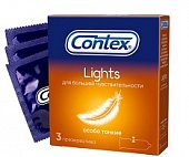Купить контекс презервативы lights особо тонкие №3 в Городце