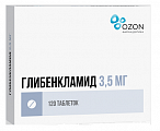 Купить глибенкламид, таблетки 3,5мг, 120 шт в Городце