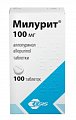 Купить милурит, таблетки 100 мг, 100 шт в Городце