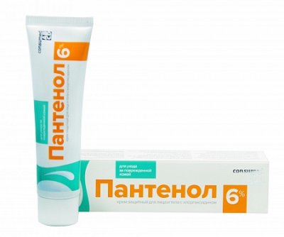 Купить пантенол 6% крем защитный для лица и тела с хлоргексидином консумед (consumed), туба 50мл в Городце