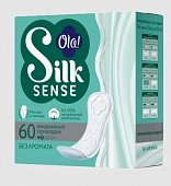 Купить ola! (ола) прокладки ежедневные silk sense daily 60 шт./без аромата в Городце