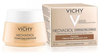 Купить vichy neovadiol (виши) компенсирующий комплекс крем-уход для нормальной и комбинированной кожи лица в период менопаузы, 50мл в Городце