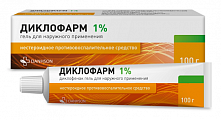 Купить диклофарм, гель для наружного применения 1%, 100 г в Городце