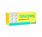 Купить торасемид, таблетки 10мг, 60 шт в Городце