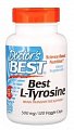 Купить doctor's best (доктор бэст), l-тирозин капсулы массой 620мг, 120 шт бад в Городце