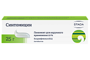 Купить синтомицин, линимент для наружного применения 10%, 25г в Городце