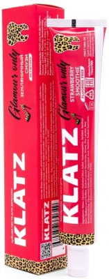 Купить klatz (клатц) зубная паста для женщин земляничное смузи без фтора, 75мл в Городце