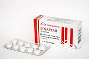 Купить лозартан, таблетки, покрытые пленочной оболочкой 50мг, 60 шт в Городце