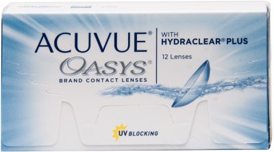 Купить контактные линзы acuvue (акувью) oasys with hydraclear plus, 12 шт, -5,50 (8,4) в Городце