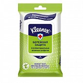 Купить kleenex (клинекс) салфетки влажные антибактериальные 10шт в Городце