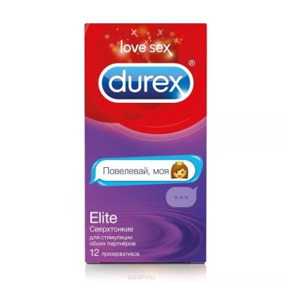 Купить durex (дюрекс) презервативы elite emoji, 12 шт в Городце