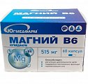 Купить магний в6 югмедфарм, капсулы 515мг 60шт бад в Городце