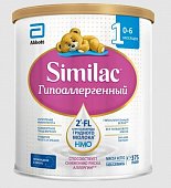 Купить симилак (similac) гипоаллергенный 1, смесь молочная 0-6 мес, 375г в Городце