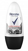 Купить rexona (рексона) антиперспирант-шарик антибактериальная+невидимая на черном и белом, 50мл в Городце