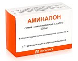 Купить аминалон, таблетки, покрытые пленочной оболочкой 250мг, 100 шт в Городце