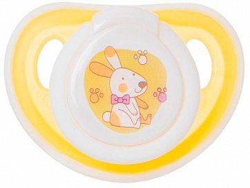 Мир Детства, пустышка силиконовая классическая с 0 месяцев,1 шт (13016)