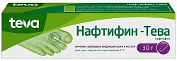 Купить нафтифин-тева, крем для наружного применения 1%, 30 г в Городце