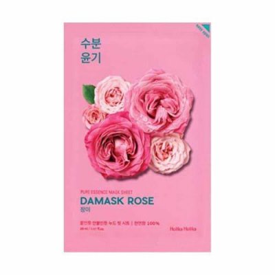 Купить holika holika (холика холика) тканевая маска для лица увлажняющая дамасская роза pure essence, 20мл в Городце