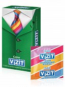 Купить vizit (визит) презервативы color цветные ароматизированные 12шт в Городце