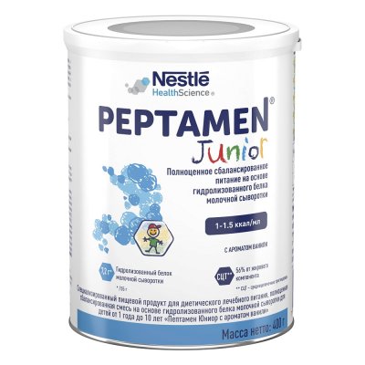 Купить peptamen junior (пептамен) смесь сухая при нарушениях жкт с 12 месяцев, 400г в Городце