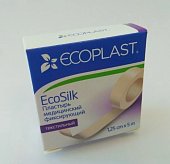 Купить ecoplast ecosilk медицинский фиксирующий текстильный 1,25см х 5м в Городце