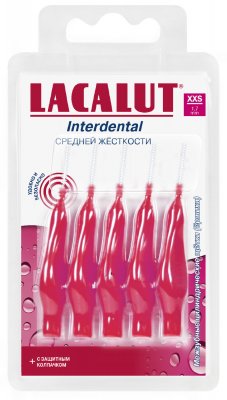 Купить lacalut (лакалют) ершик для зубные, интердентал размер xxs d 1,7мм, 5 шт в Городце