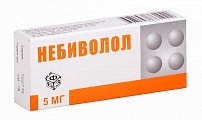 Купить небиволол, таблетки 5мг, 30 шт в Городце
