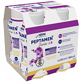 Купить peptamen (пептамен) junior 1.5 смесь с ароматом ванили, 200 мл 4шт в Городце