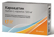 Купить карницетин ацетил-l-карнитин 500мг, капсулы 30 шт бад в Городце