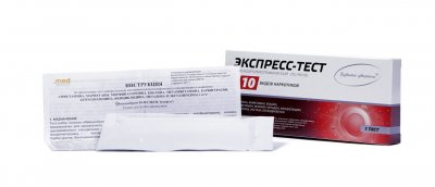 Купить тест на 10 видов наркотиков, №1 (прогрес.био-мед.технол. (москва), россия) в Городце