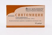 Купить синтомицин, суппозитории вагинальные 250мг, 10 шт в Городце