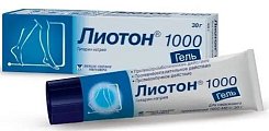 Купить лиотон 1000, гель для наружного применения 1000ме/г, 30г в Городце