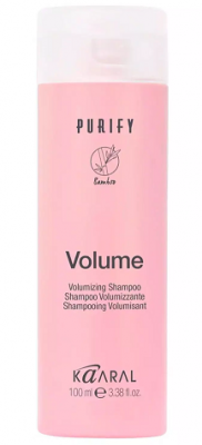 Купить каарал (kaaral) purify volume шампунь-объем для тонких волос, 100мл в Городце