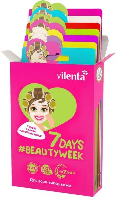 Купить vilenta (вилента) набор подарочный: маска для лица 7 days в Городце