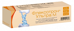 Купить флексотрон ультра м, имплантант вязкоэластиный стерильный для внутрисуставных инъекций 25мг/мл, шприц 3мл в Городце
