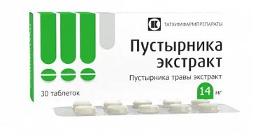 Пустырник экстракт, таблетки 14мг, 30 шт Пустырник экстракт, таблетки 14мг, 30 шт