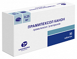 Купить прамипексол канон, таблетки 0.25мг 30шт в Городце
