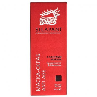Купить silapant anti-age (силапант) скраб-маска для лица антивозрастная, 75мл в Городце
