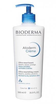 Купить bioderma atoderm (биодерма атодерм) крем для лица и тела с помпой 500мл в Городце