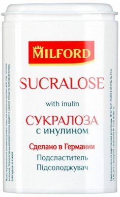 Купить милфорд (milford) заменитель сахара сукралоза с инулином, таблетки, 370 шт в Городце