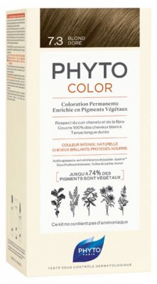 Купить фитосолба фитоколор (phytosolba phyto color) краска для волос оттенок 7,3 золотой блонд в Городце