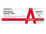 Купить гепарин-акрихин, гель для наружного применения 1000ме/г, 30г в Городце