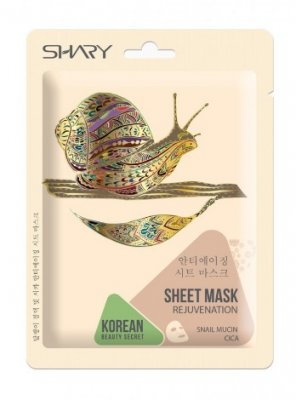 Купить шери (shary) маска-омолаживание для лица с муцином улитки и центеллой азиатской 25г в Городце