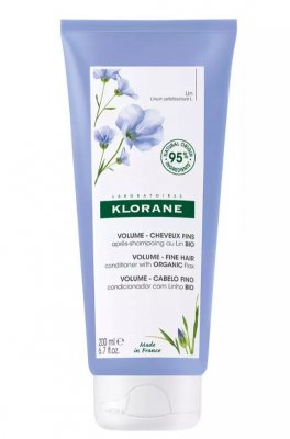 Купить klorane (клоран) бальзам-кондиционер с органическим экстрактом льняного волокна, 200 мл в Городце